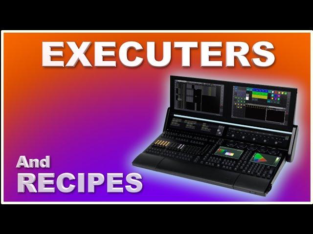 Building the playback section with recipes on grandMA3