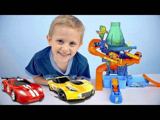 Машинки Хот Вилс (HOT WHEELS) Меняющие Цвет и Лаборатория ЦВЕТНОЙ ВСПЛЕСК. Color Shifters Color