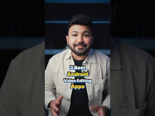 TOP 3 VIDEO EDITING Apps for ANDROID for REELS #Shorts | Sunny Gala