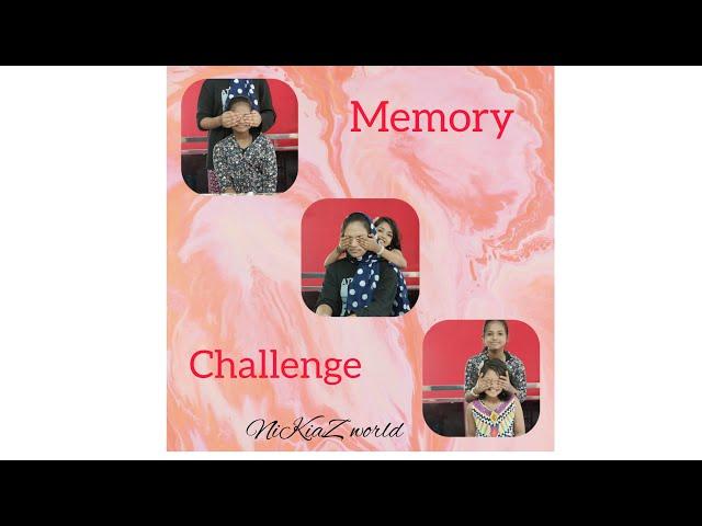 Memory Challenge  Our first Simple Challenge Video ️ # NiKiAz worldz