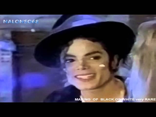 Making of Black or White "outtake" -  Rare Footage.