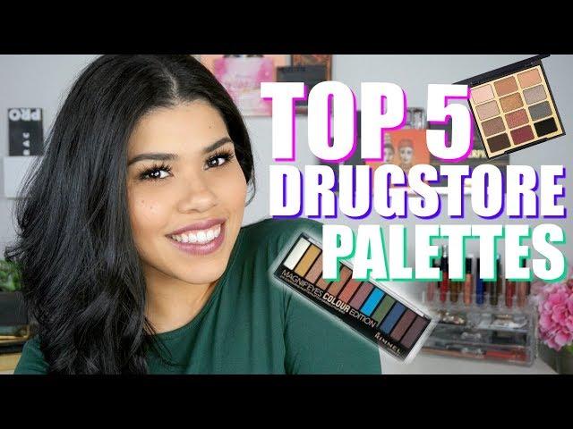 THE BEST DRUGSTORE EYESHADOW PALETTES | Top 5