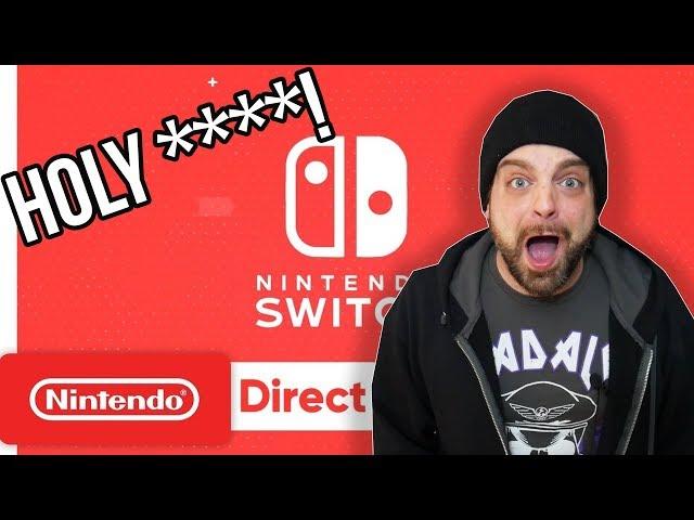 February Nintendo Direct REACTION: HOLY ****! | RGT 85