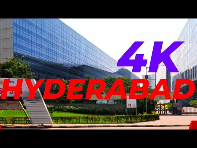 Financial District Hyderabad 4k Drive View #kcrlive #ktr #telangana #kcrbusyatra #trs #brs