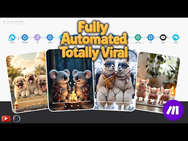 Fully Automated Animal Fart Videos = YouTube Growth