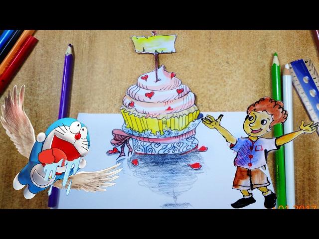 Draw Cupcakes | Easy Drawings for Kids