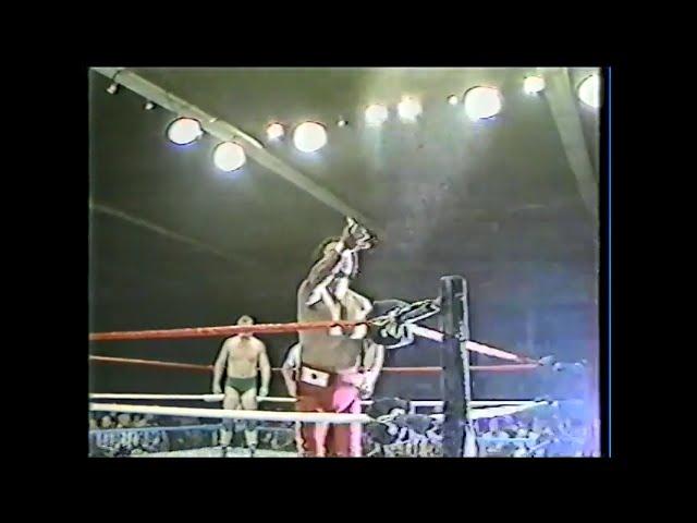 Bob Backlund vs Mr Fuji   All American Nov 27th, 1983