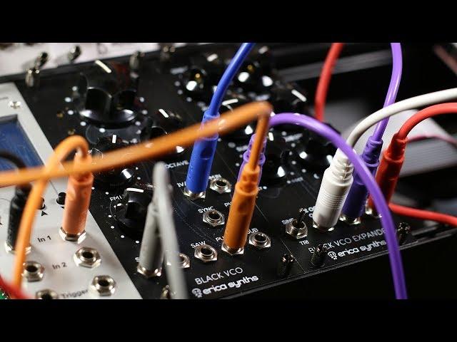 Molten Modular 16 - Erica Synths Black VCO and Expander Review