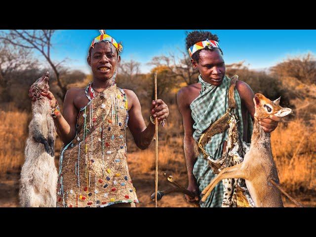 Overwhelming 48 Hours with Hadzabe Tribe in Tanzania