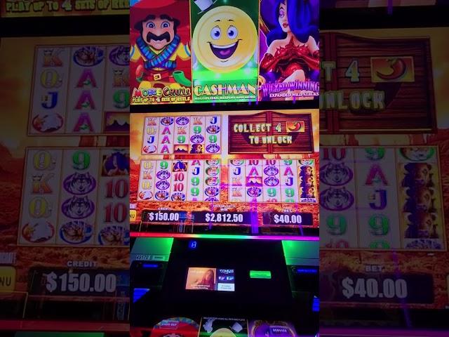 Triple pop Buffalo and Friends...$40 BET!!! @Treasureislandmn #highlimit #slot #jackpot