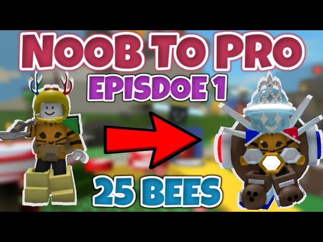 25 BEES! - BEESMAS NOOB TO PRO CHALLENGE: Episode 1