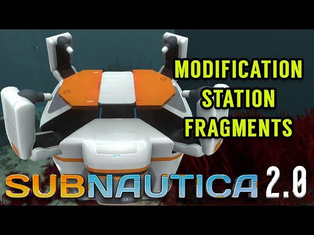 Modification Station Fragments 2024 | Subnautica 2.0 | Guide