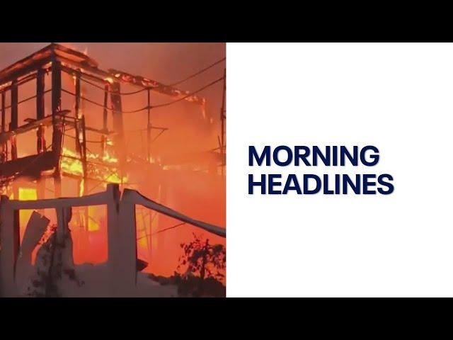 Latest on deadly Los Angeles wildfires l Morning Headlines Jan. 9