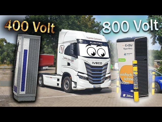 E-LKW im Fernverkehr | Unfall mit dem Iveco S-eWay (738 kWh) und Probleme mit 800V Akkus