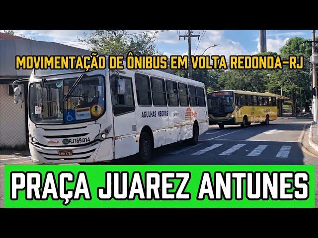 ️[ Praça Juarez Antunes ] Movimentação de Ônibus em Volta Redonda-RJ