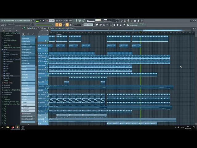 Uplifting Trance - FL Studio 20 (Blue Sector) #Trance