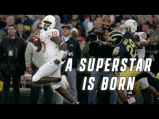 Vince Young's legendary 2005 Rose Bowl