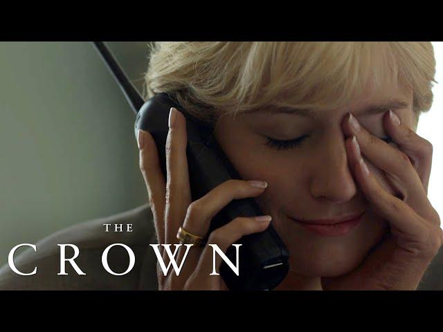 The Crown | Diana's Last Phone Call With William And Harry