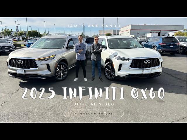 New 2025 Infiniti QX60 Sensory vs Luxe. Which one is better?