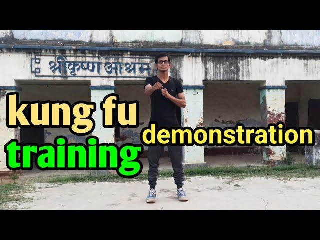 kung fu training demonstration martial arts training for beginners