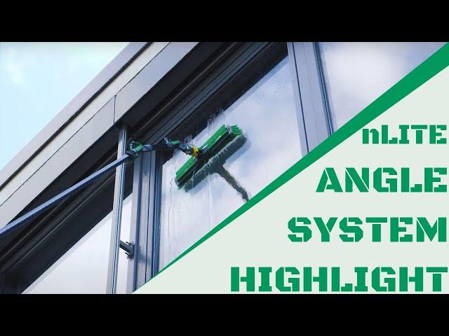 UNGER nLITE water fed pole angle | The highlight of the nLITE angle system