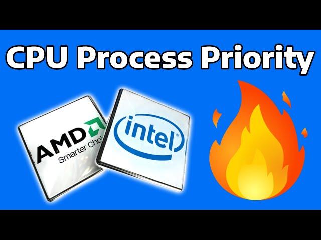 How To Set CPU Process Priority for Applications in Windows