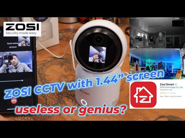 ZOSI CCTV Camera with 1.44” Screen Useless or Genius? review by Benson Chik