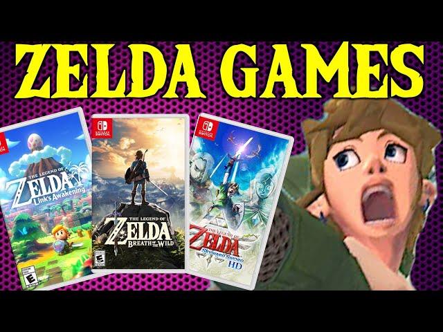 What Zelda Game Should You Buy? ️ - Top Zelda Games for Nintendo Switch! ️ | ChaseYama