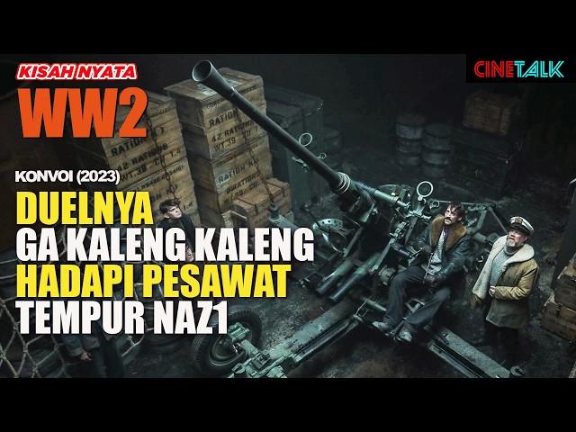 KETIKA KONVOI KAPAL LAUT PEMASOK SENJATA PIHAK SEKUTU COBA DIHADANG OLEH ARMADA JERMAN DI LAUTAN !