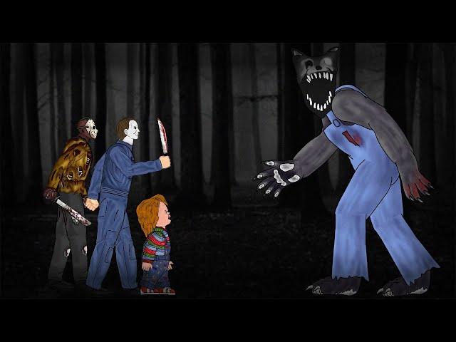 Big Bad Wolf vs Chucky, Michael Myears, Jason Voorhees (Analog Horror) PART 1. Animation