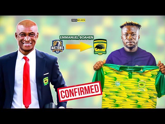 CONFIRMEDASANTE KOTOKO  CAPTURES TOP CONGOLESE STRIKER, EMMANUEL ANTWI, BOAHEN, AWUKYE,2 SUDAN..