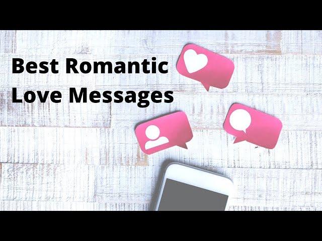 Best Romantic Love Messages I Sweet love Messages