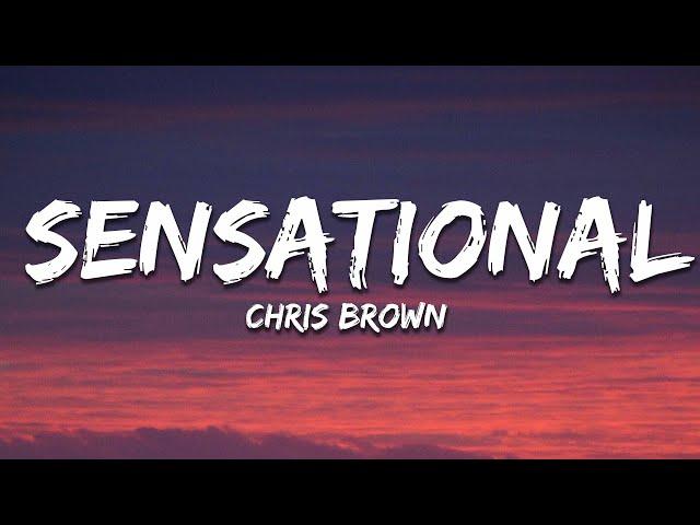 Chris Brown - Sensational (Lyrics) ft. Davido & Lojay