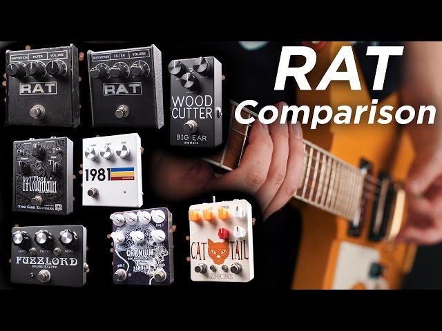 RAT Distortion Pedal Comparison