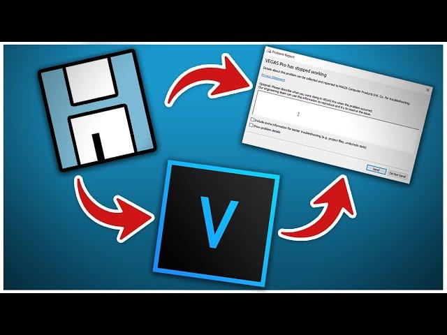 How to fix (vegas pro has stopped working) when hit render | Sony Vegas problem