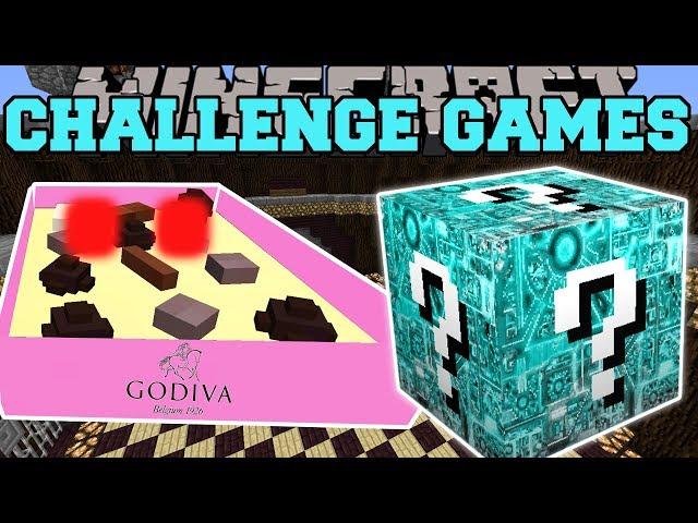 Minecraft: BOX OF CHOCOLATES CHALLENGE GAMES - Lucky Block Mod - Modded Mini-Game