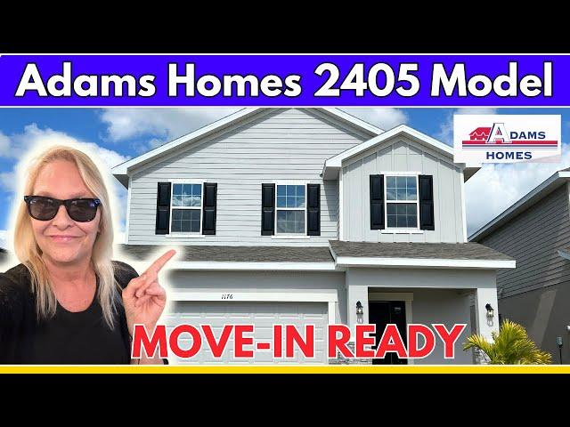 Adams Homes 2405 Model Tour | Gardens at Waterstone | Palm Bay FL