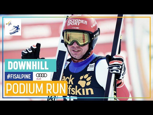 Beat Feuz | 3rd place | Val Gardena | Men's Downhill | FIS Alpine