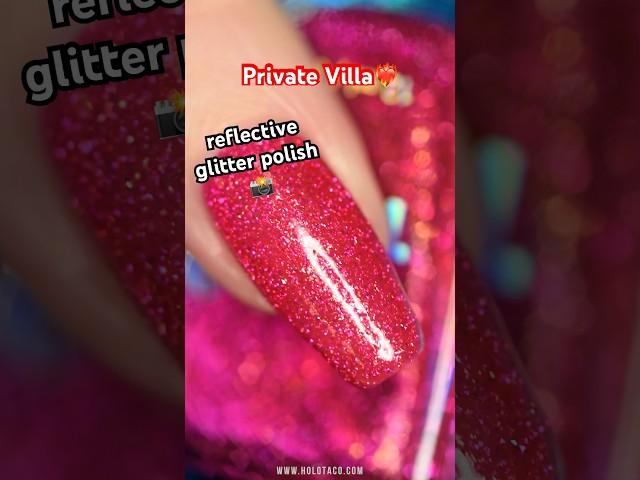 This polish is hot️‍ Private Villa by Holo Taco