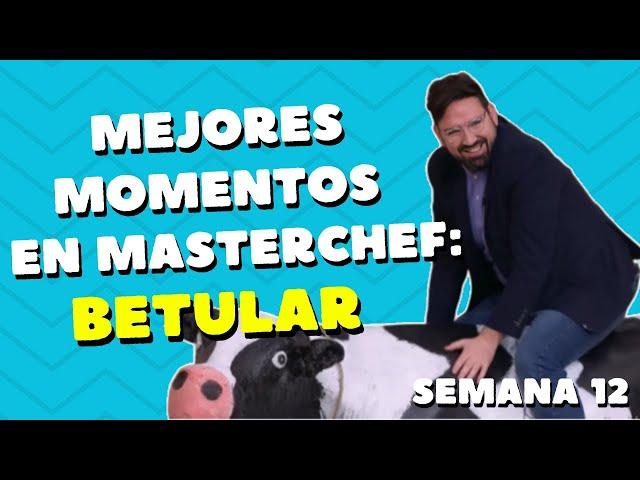 LOS MEJORES MOMENTOS DE DAMIÁN BETULAR EN #MASTERCHEFARGENTINA #2023 #Telefe | SEMANA 12