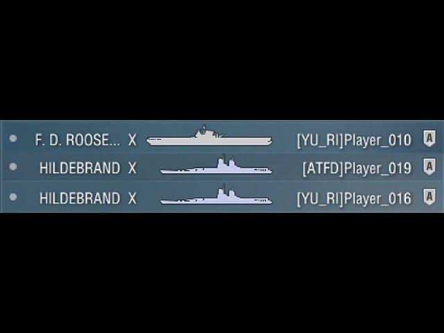 【WoWS】 CV+ 2Hildebrand