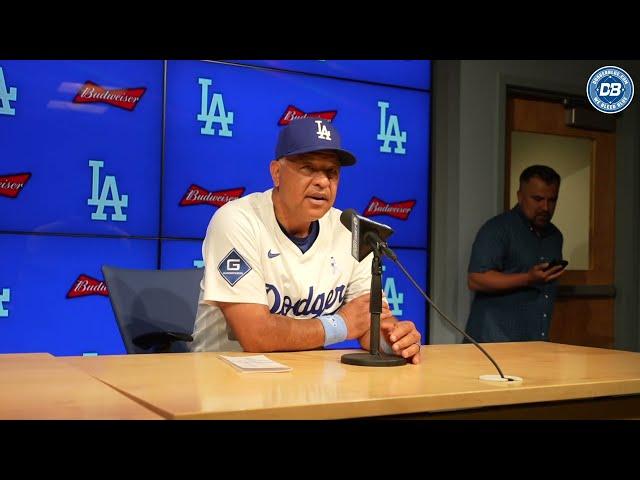 Dodgers postgame: Dave Roberts discusses decision for Shohei Ohtani to pitch in Padres series