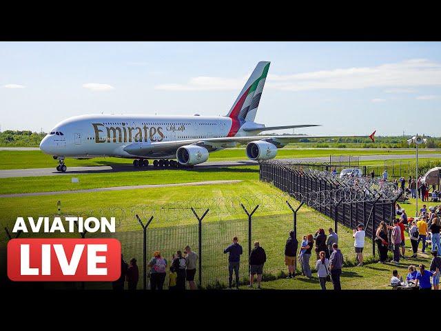  Manchester Airport LIVE ️