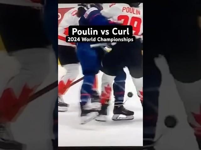 Thanks @pdubcentral for the footage. #pwhl #hit #womensHockey #MariePhilipPoulin #box