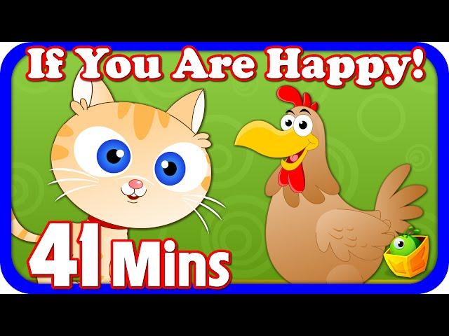 If You Are Happy And You Know It Clap Your Hands | And More Nursery Rhymes | 41 Minutes Compilation