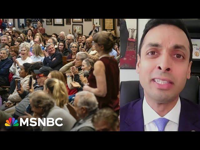 ‘You have a voice here’: Rep. Subramanyam encourages Americans to keep speaking out at town halls