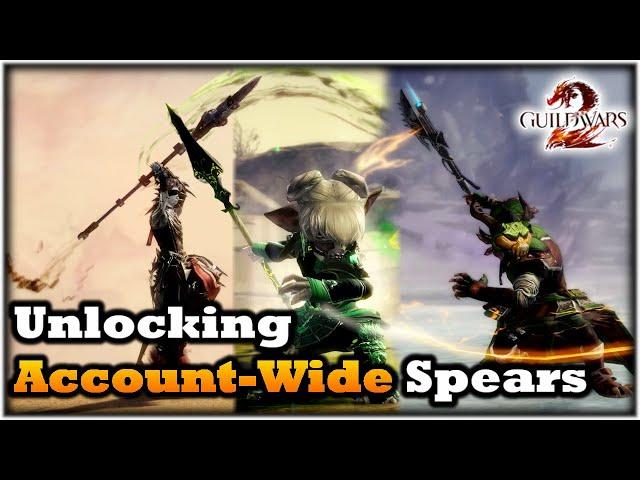 How To Unlock Spears For Your Entire Account - A Guild Wars 2 Guide
