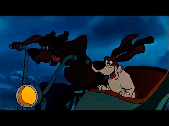 Aristocats - Edgar Vs. Dogs with added Cartoon Sound FX