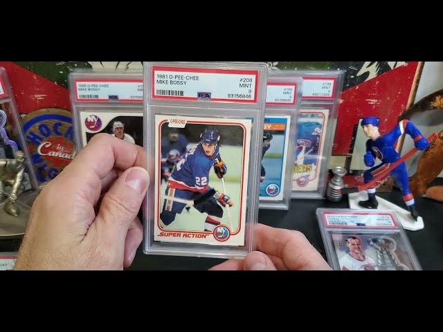 PSA Grading Hockey Card Blind Reveal 1980's 