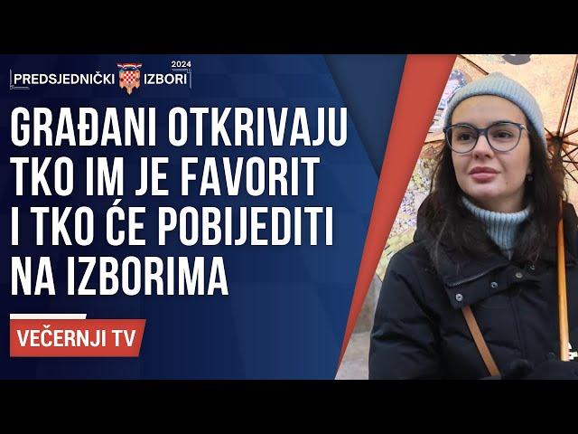 Pitali smo građane koji im se kandidat najviše sviđa: 'Po mom ukusu bi bio Banožić'